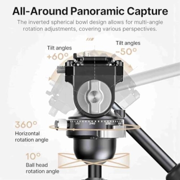 Compact Lightweight ULANZI TT09 F38 Travel Tripod