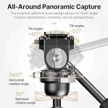 Compact Lightweight ULANZI TT09 F38 Travel Tripod