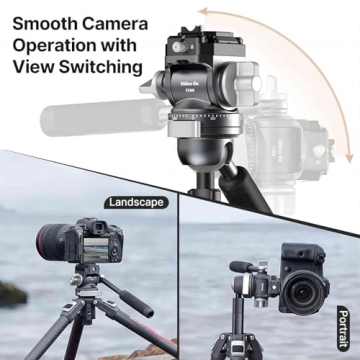 Compact Lightweight ULANZI TT09 F38 Travel Tripod