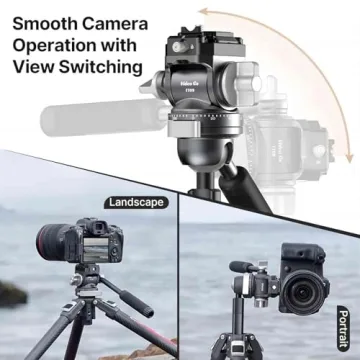 Compact Lightweight ULANZI TT09 F38 Travel Tripod