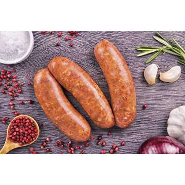 Fantes Sausage Maker with Suction Base and 3 Nozzles, 2.2-Pound Capacity, The Italian Market Original since 1906