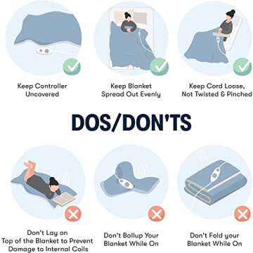 Comfort Spaces Electric Blanket Shawl - Warm & Cozy