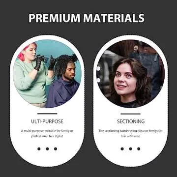 2pcs Multifunctional Nonslip Hair Styling Clips