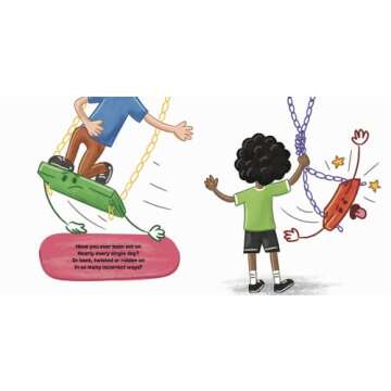 Swings On Strike: A Funny, Rhyming, Read Aloud Kid's Book For Preschool, Kindergarten, 1st grade, 2nd grade, 3rd grade, 4th grade, or Early Readers
