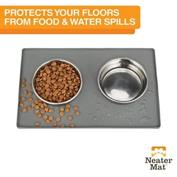 Neater Mat Pet Mats - Waterproof Silicone for Dogs & Cats