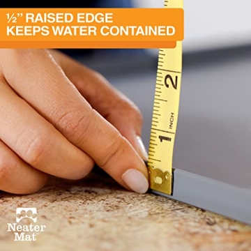 Neater Mat Pet Mats - Waterproof Silicone for Dogs & Cats