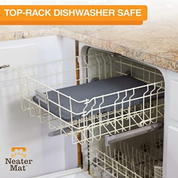 Neater Mat Pet Mats - Waterproof Silicone for Dogs & Cats