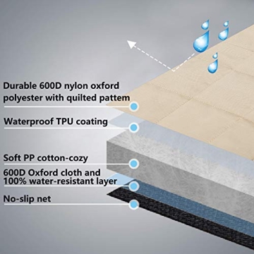 Bark Lover Dog Car Seat Cover Waterproof Protector for Cars