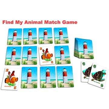 GO Fish Untamed Oceans, a Go Fish Card Game for Kids 4-8 and Up – Play Old Maid and Slap Jack with Same Deck – Easy to Learn – Fun for Families, Game Night and Classroom – Great Gift Idea