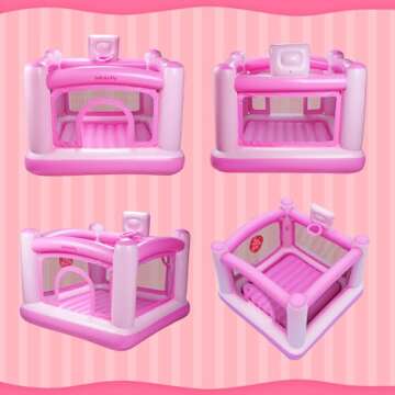 INFLATEFLY Indoor Bounce House for Toddlers - Playtime Fun