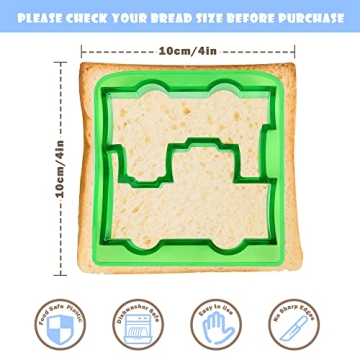 FUNGYAND Sandwich Cutter Set: Fun 45 Piece Lunch Kit