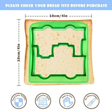 FUNGYAND Sandwich Cutter Set: Fun 45 Piece Lunch Kit