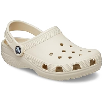 Crocs Kids' Classic Clog | Girls and Boy Shoes, Bone, 4 US Unisex Big