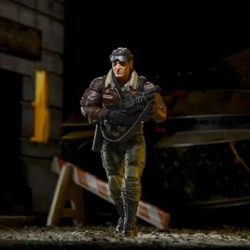 G.I. Joe Classified Series General Clayton Hawk Abernathy, Collectible Action Figure, 103, 6 inch Action Figures for Boys & Girls, with 7 Accessory Pieces