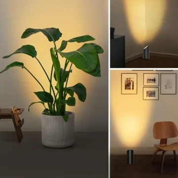 SUNVIE 4 Pack Indoor Up Lights for Modern Decor