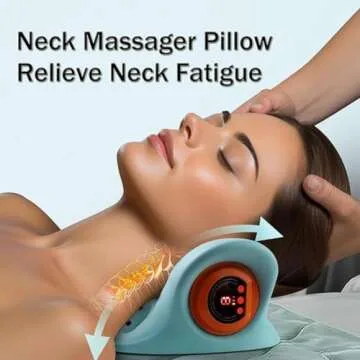 Celosmo Neck Massager Pillow with 6 Intensity Levels