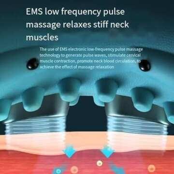 Celosmo Neck Massager Pillow with 6 Intensity Levels