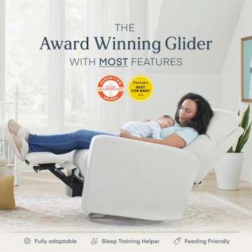 Nurture& The Glider Plus Premium Nursery Recliner