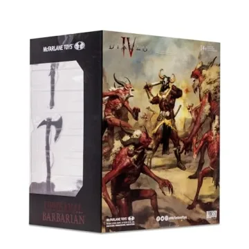 McFarlane Toys Diablo IV Barbarian 1:12 Scale Figure