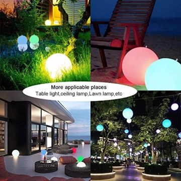 Enchanting Solar Floating Pool Lights - 4 Color Changing Globes