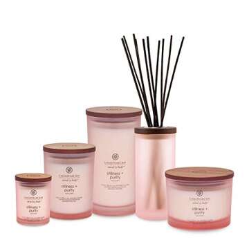 Chesapeake Bay Candle Rose Water for Elegant Home Décor