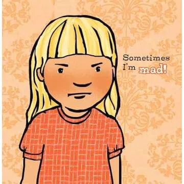 Calm-Down Time Board Book for Toddlers Emotional Growth