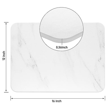 Stone Dish Drying Mat - Super Absorbent & Stylish Kitchen Essential