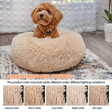 Calming Dog Bed for Small to Large Pets - Cozy & Washable