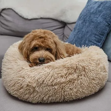 Calming Dog Bed for Small to Large Pets - Cozy & Washable