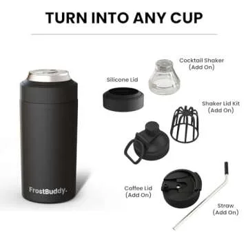 Frost Buddy Universal Can Cooler - Fits All Sizes and Styles