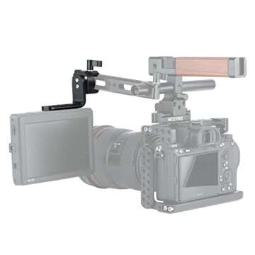 NICEYRIG Quick Release NATO Clamp with NATO Rail, EVF Support Monitor Mount - 308