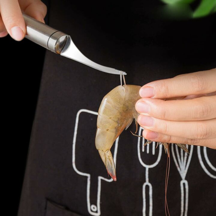 Stainless Steel Shrimp Line Knife & Peeler Set