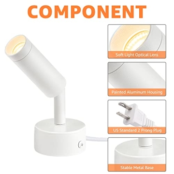 URTOM LED Accent Spotlight for Plants and Artwork