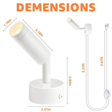 URTOM LED Accent Spotlight for Plants and Artwork