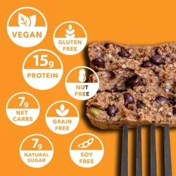 Feel Vegan Protein Bars - Healthy Snack Option, 15g Protein