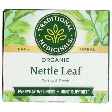 Traditional Medicinals Organic Nettle Leaf Tea - 16 Bags for Wellness