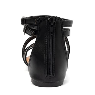 Stylish Gladiator Flat Sandals for Women - Luffymomo