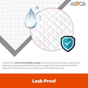 ASPCA Puppy Pads for Effective Training & Leakproof Protection
