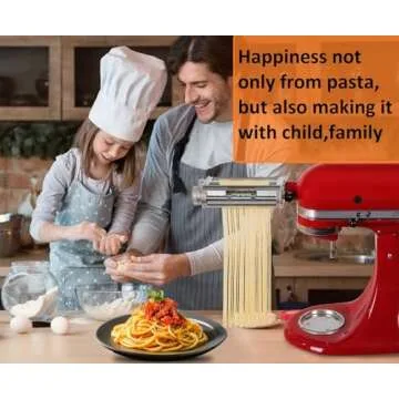 FavorKit 3-in-1 Pasta Maker Attachment for KitchenAid Mixers
