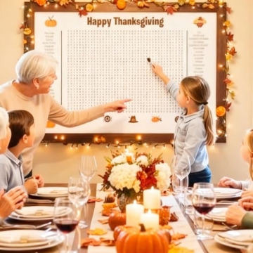 Engaging Giant Jumbo Christmas Search Poster for Families