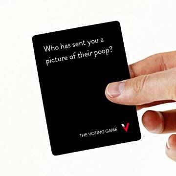 The Voting Game + After Dark Expansion Set - The Hilarious Adult Party Game About Finding Out Who Your Friends are - Perfect for College Students, Fun Parties & Board Games Night with Your Group