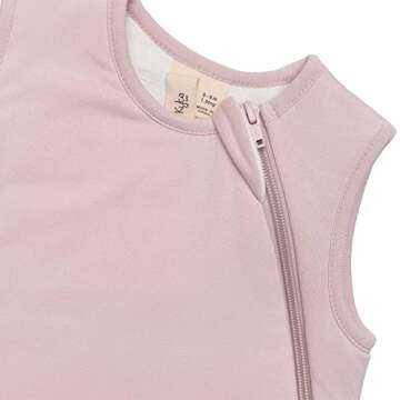 KYTE BABY Unisex Rayon Made From Bamboo Sleep Bag for Babies and Toddlers, 1.0 Tog (Small, Blush)