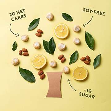 Highkey Healthy Keto Snack Cookies - Low Sugar Cookie Almond Wafer & Tea Biscuits, Gluten Free Snack...