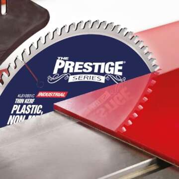 Amana Tool LB10801C Non-Melt Plastic Circular Saw Blade - Precision Cutting