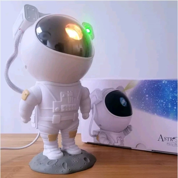 چراغ خواب فضانورد ایستاده با اسپیکر بلوتوث و ریموت کنترل