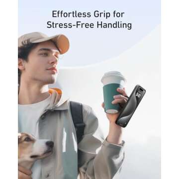 Anker Ultra Magnetic for iPhone 15 Pro Case with Sturdy 360° Ring Stand, Military-Grade Shockproof iPhone 15 Pro Kickstand Compatible with MagSafe(Black)