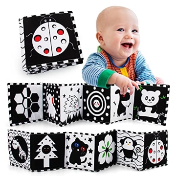 teytoy Black and White High Contrast Baby Book