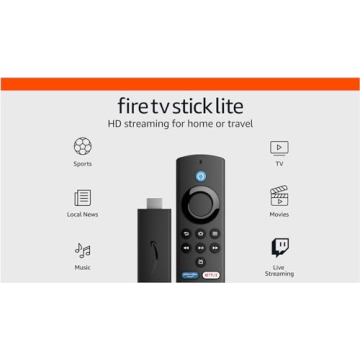 Amazon Fire TV Stick Lite for Live TV & Smart Home