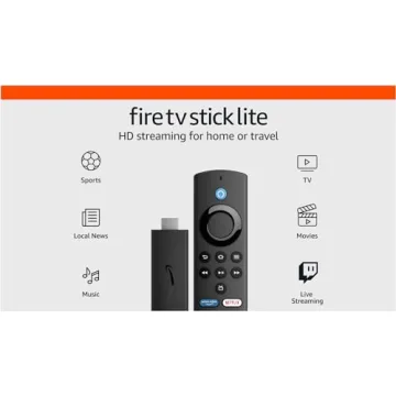 Amazon Fire TV Stick Lite for Live TV & Smart Home