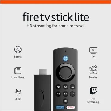 Amazon Fire TV Stick Lite for Live TV & Smart Home